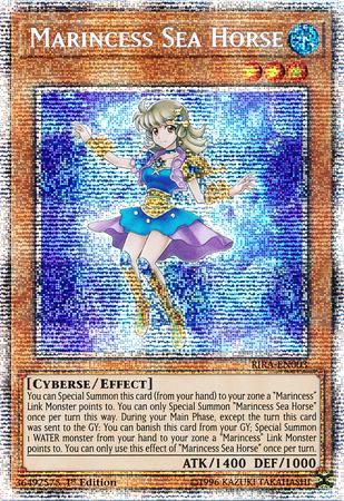 Marincess Sea Horse [Starlight Rare 1st Edition] RIRA-EN003
