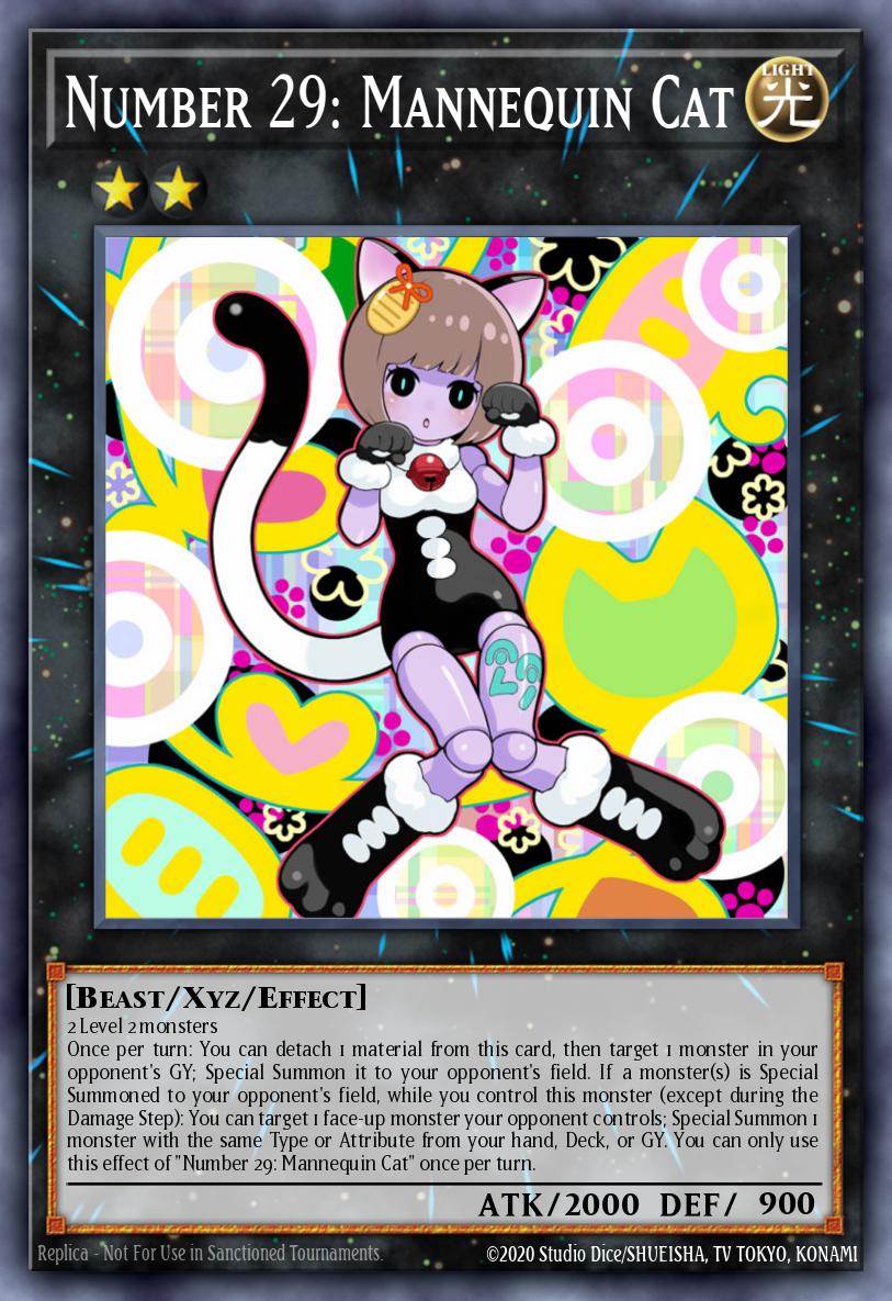 Number 29: Mannequin Cat [1st Edition] RIRA-EN093