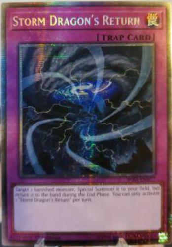 Storm Dragon's Return [Starlight Rare] RIRA-EN077