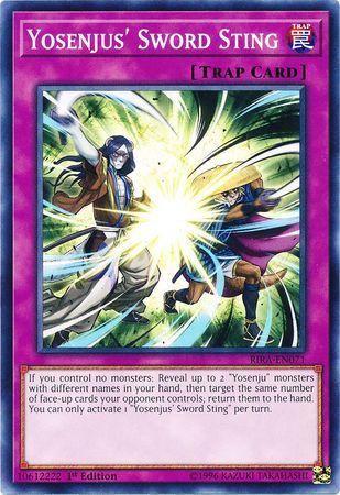 Yosenjus' Sword Sting [1st Edition] RIRA-EN071