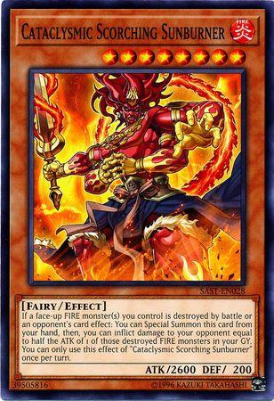 Cataclysmic Scorching Sunburner SAST-EN028