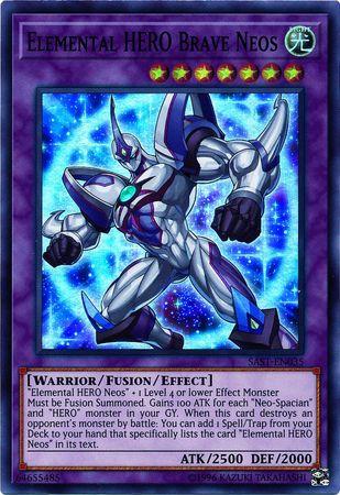 Elemental HERO Brave Neos SAST-EN035
