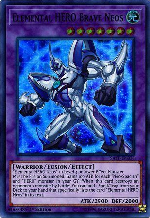 Elemental HERO Brave Neos [1st Edition] SAST-EN035