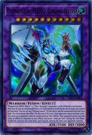 Elemental HERO Cosmo Neos SAST-EN036