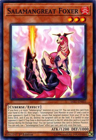 Salamangreat Foxer [1st Edition] SAST-EN005