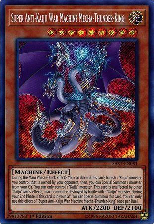 Super Anti-Kaiju War Machine Mecha-Thunder-King [1st Edition] SAST-EN081