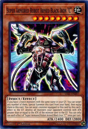 Super Armored Robot Armed Black Iron C [1st Edition] SAST-EN097