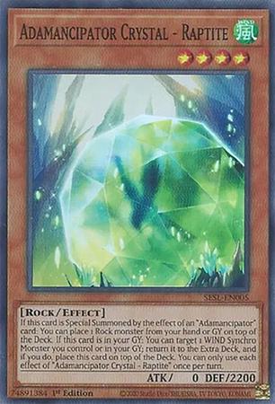 Adamancipator Crystal - Raptite SESL-EN005
