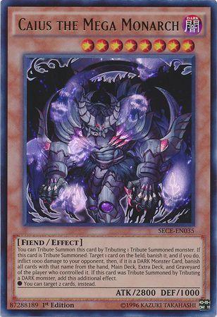 Caius the Mega Monarch [1st Edition] SECE-EN035