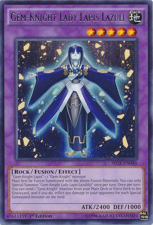 Gem-Knight Lady Lapis Lazuli [1st Edition] SECE-EN046