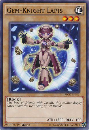 Gem-Knight Lapis [1st Edition] SECE-EN012