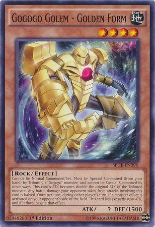 Gogogo Golem - Golden Form [1st Edition] SECE-EN090