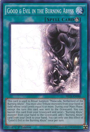 Good & Evil in the Burning Abyss [1st Edition] SECE-EN086