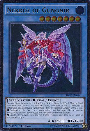 Nekroz of Gungnir [Ultimate Rare 1st Edition] SECE-EN044