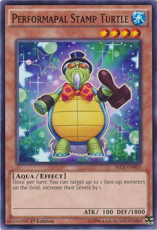 Performapal Stamp Turtle [1st Edition] SECE-EN005