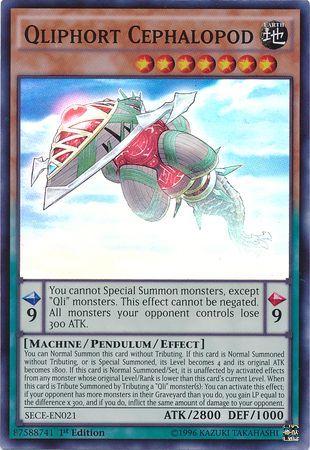 Qliphort Cephalopod [1st Edition] SECE-EN021