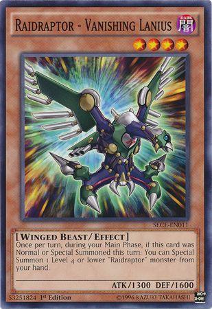 Raidraptor - Vanishing Lanius [1st Edition] SECE-EN011