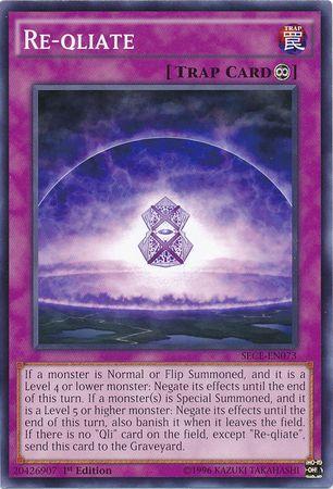 Re-qliate [1st Edition] SECE-EN073