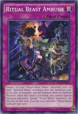 Ritual Beast Ambush [1st Edition] SECE-EN074