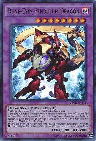 Rune-Eyes Pendulum Dragon SECE-EN045