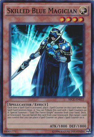 Skilled Blue Magician SECE-EN032