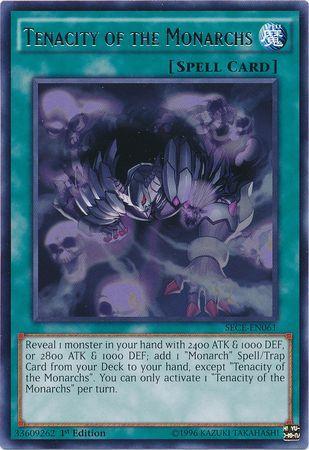Tenacity of the Monarchs [1st Edition] SECE-EN061