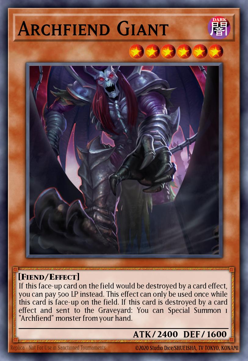 Archfiend Giant [1st Edition] SHSP-EN083