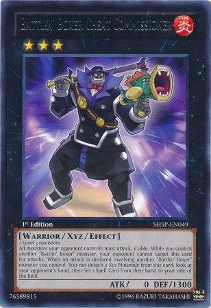 Battlin' Boxer Cheat Commissioner [1st Edition] SHSP-EN049