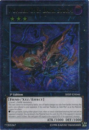 Number C96: Dark Storm [Ultimate Rare 1st Edition] SHSP-EN046