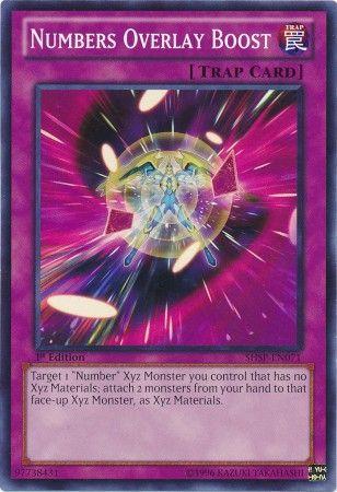 Numbers Overlay Boost [1st Edition] SHSP-EN071