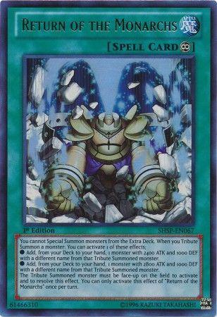 Return of the Monarchs [1st Edition] SHSP-EN067