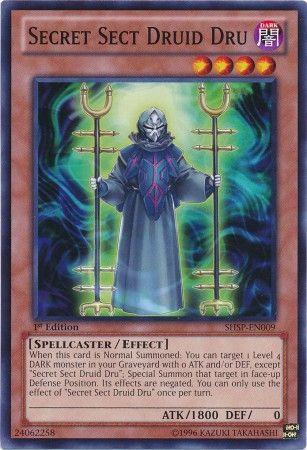 Secret Sect Druid Dru [1st Edition] SHSP-EN009