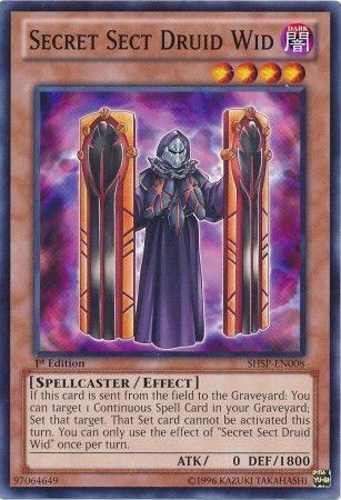 Secret Sect Druid Wid [1st Edition] SHSP-EN008