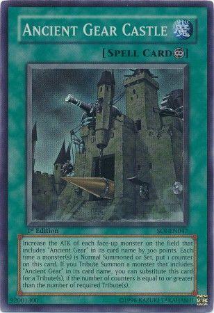 Ancient Gear Castle [1st Edition] SOI-EN047