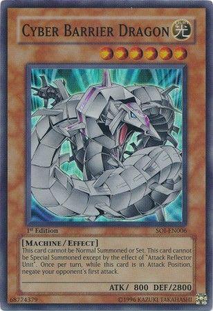 Cyber Barrier Dragon [1st Edition] SOI-EN006