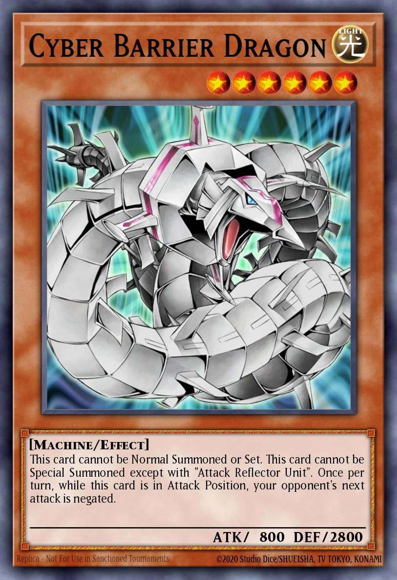 Cyber Barrier Dragon [Ultimate Rare] SOI-EN006