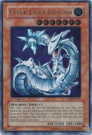 Cyber Laser Dragon [Ultimate Rare 1st Edition] SOI-EN007