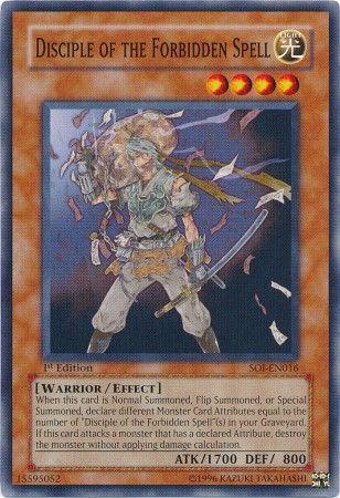 Disciple of the Forbidden Spell [1st Edition] SOI-EN016