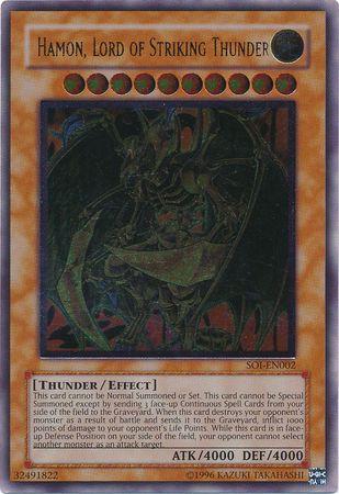 Hamon, Lord of Striking Thunder [Ultimate Rare] SOI-EN002