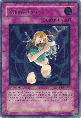 Karma Cut [Ultimate Rare 1st Edition] SOI-EN053