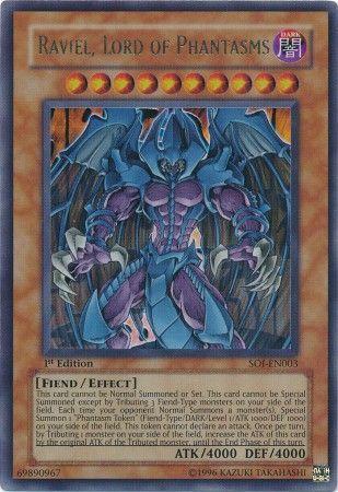 Raviel, Lord of Phantasms [1st Edition] SOI-EN003