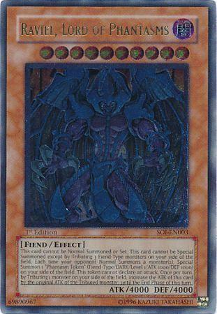 Raviel, Lord of Phantasms [Ultimate Rare 1st Edition] SOI-EN003