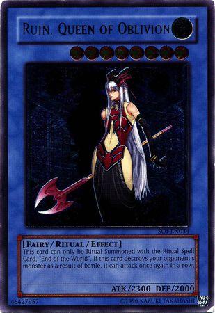 Ruin, Queen of Oblivion [Ultimate Rare] SOI-EN034