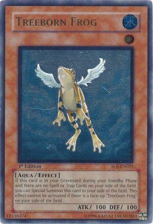 Treeborn Frog [Ultimate Rare 1st Edition] SOI-EN025