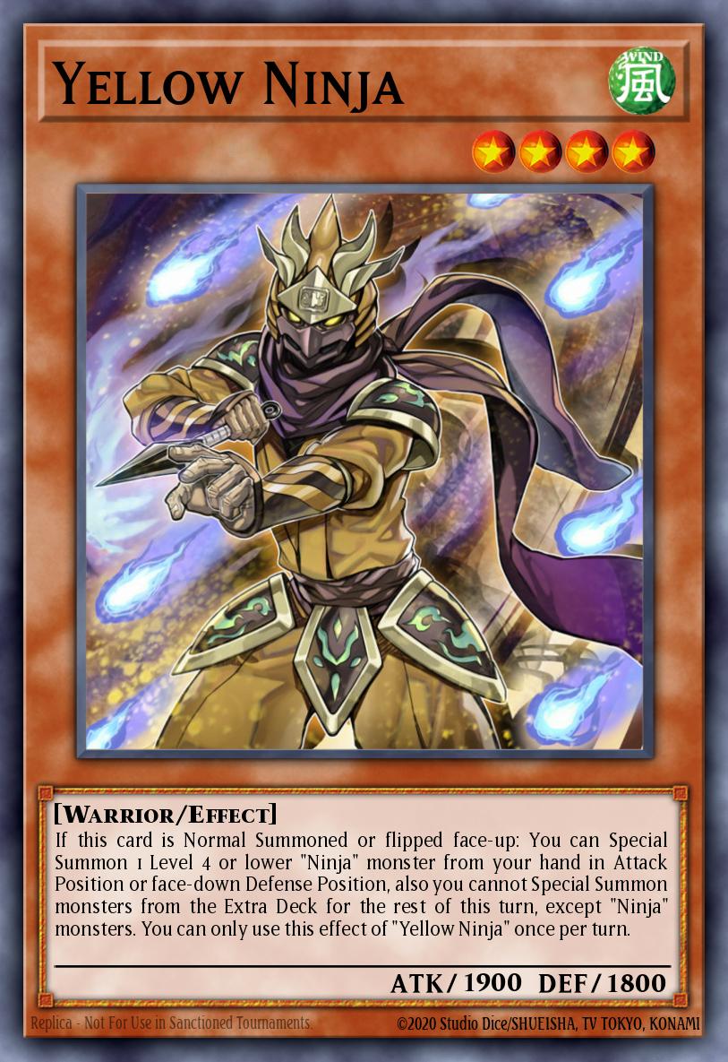 Yellow Ninja SHVA-EN012