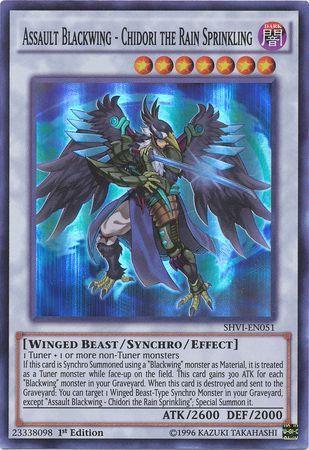 Assault Blackwing - Chidori the Rain Sprinkling [1st Edition] SHVI-EN051