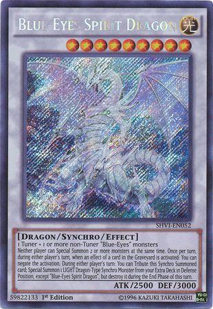 Blue-Eyes Spirit Dragon [1st Edition] SHVI-EN052