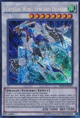 Crystal Wing Synchro Dragon SHVI-EN049