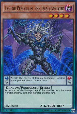 Lector Pendulum, the Dracoverlord SHVI-EN023
