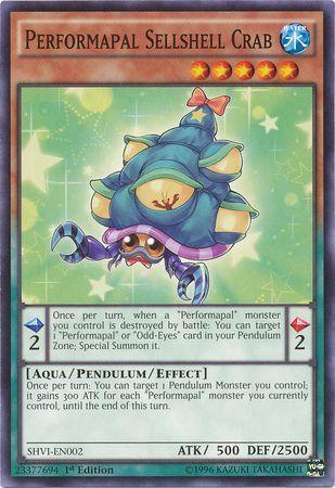 Performapal Sellshell Crab [1st Edition] SHVI-EN002
